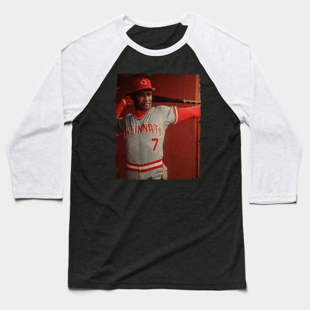 Mariano Duncan in Cincinnati Reds Baseball T-Shirt by anjaytenan